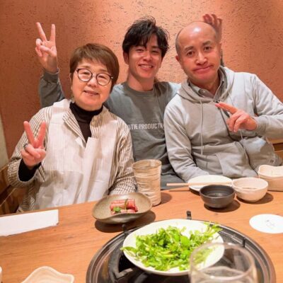 藤森慎吾の両親の画像